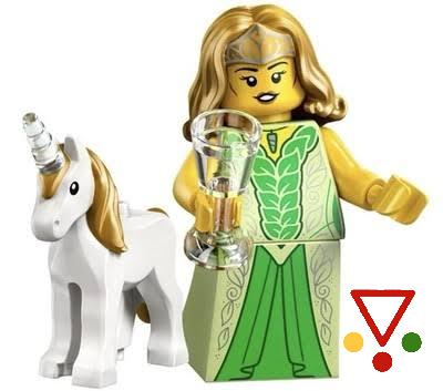 12 Elfa y Unicornio de la colección Minifiguras LEGO Serie 29 (71052) en ACABARAMOS.COM