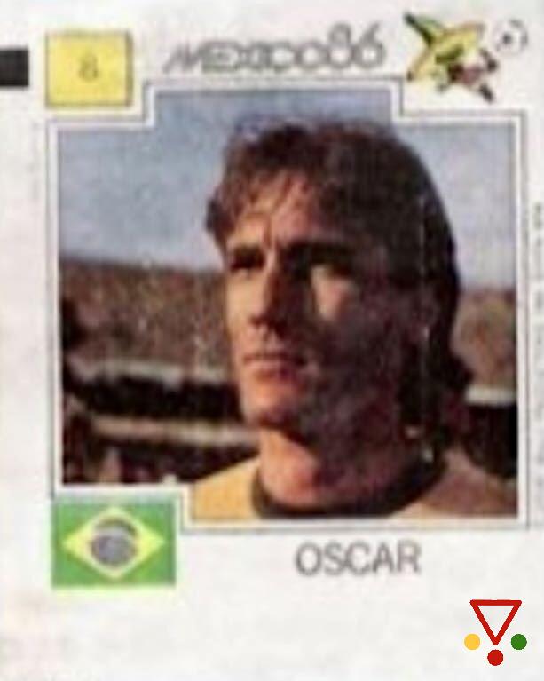 8 Bernardi Jose Oscar de la colección Copa do Mundo de Futebol Mexico 1986 en ACABARAMOS.COM