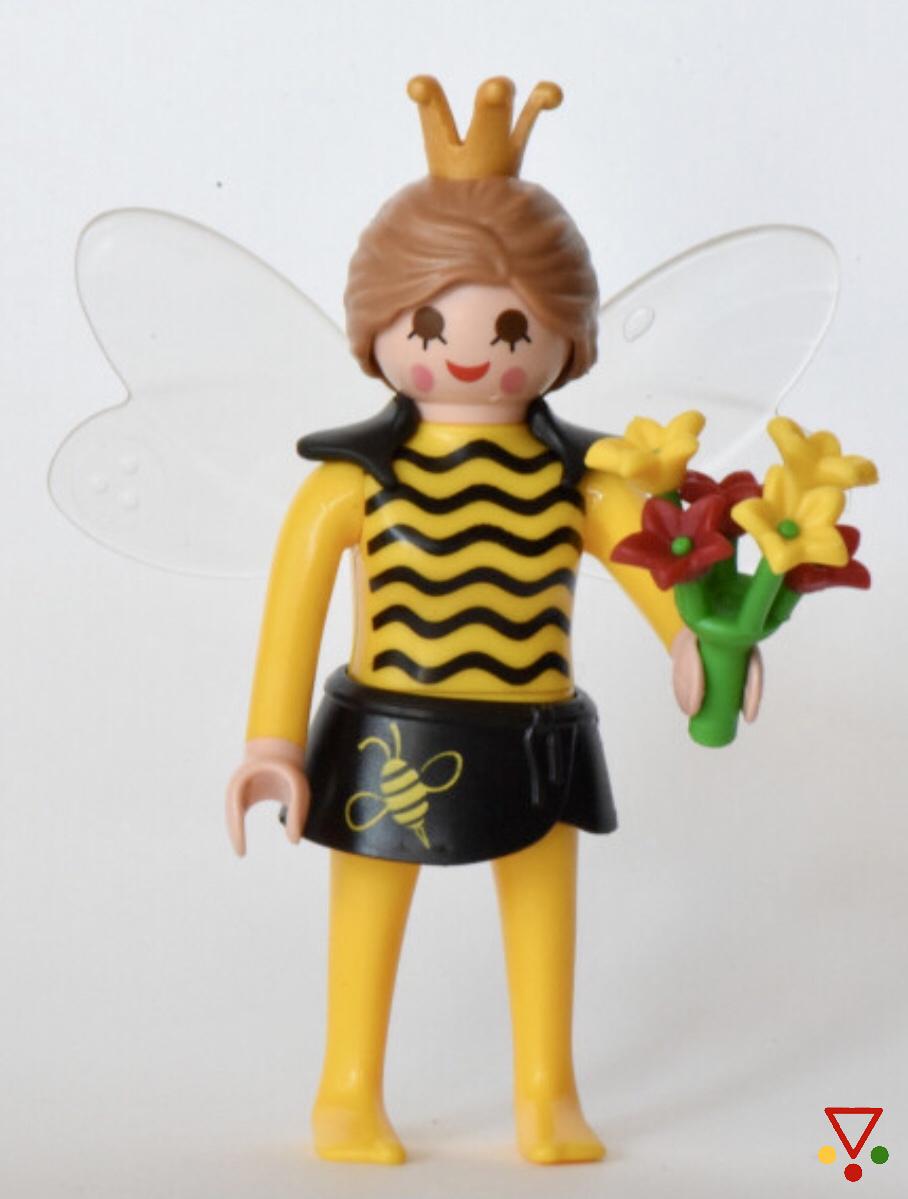 2 Abeja Reina de la colección Playmobil Figures 9444 Serie 14. Chicas en ACABARAMOS.COM