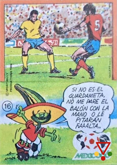 16  de la colección México 86 en ACABARAMOS.COM