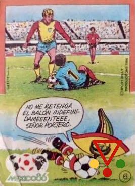 6  de la colección México 86 en ACABARAMOS.COM
