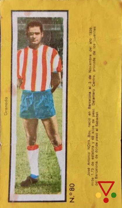 80 Noya de la colección Album Campeones 1ª división 1969-70 en ACABARAMOS.COM