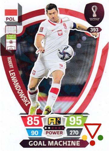 393 Robert Lewandowski de la colección FIFA World Cup Qatar 2022. Adrenalyn XL en ACABARAMOS.COM