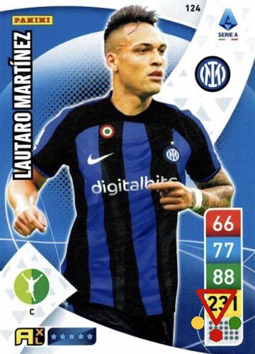 124 Lautaro Martínez de la colección Calciatori Adrenalyn XL 2022-23 en ACABARAMOS.COM