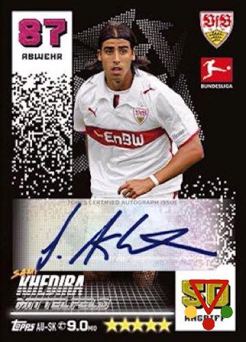 AU-SK Sami Khedira de la colección Bundesliga 2022-23. Match Attax en ACABARAMOS.COM
