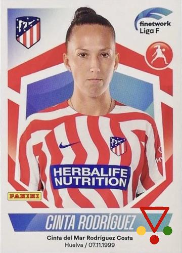 105 Cinta Rodríguez de la colección LIGA F 2022-23 en ACABARAMOS.COM