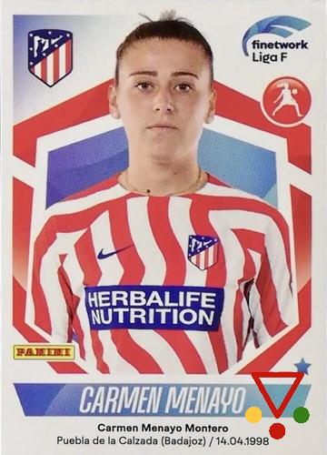 107 Carmen Menayo de la colección LIGA F 2022-23 en ACABARAMOS.COM