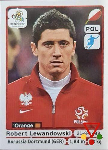 74 Robert Lewandowski de la colección UEFA Euro 2012 Poland-Ukraine en ACABARAMOS.COM