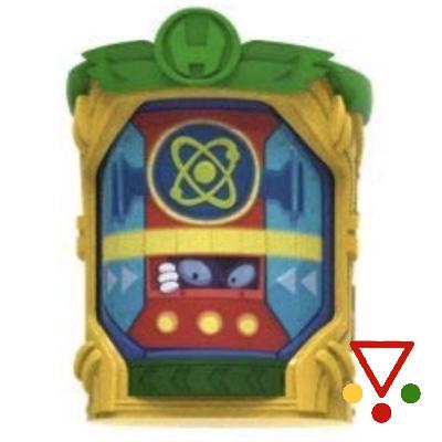G2 Guarida Héroes Amarilla techo Verde de la colección SuperZings Serie 2 en ACABARAMOS.COM