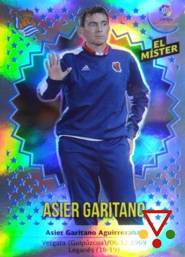 ENT32 Asier Garitano de la colección LIGA ESTE 2018-19 en ACABARAMOS.COM