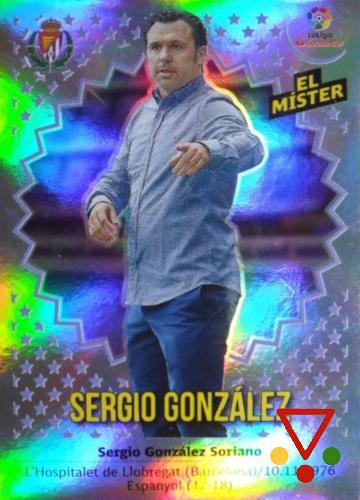 ENT38 Sergio González de la colección LIGA ESTE 2018-19 en ACABARAMOS.COM