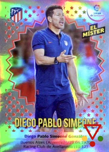 ENT6 Diego Pablo Simeone de la colección LIGA ESTE 2018-19 en ACABARAMOS.COM