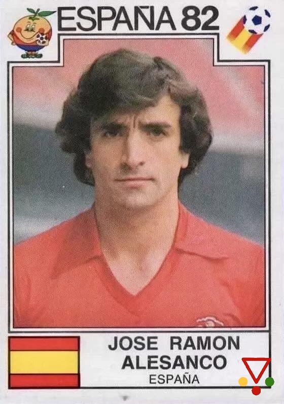 297 Jose Ramon Alesanco de la colección Mundial 1982 España en ACABARAMOS.COM