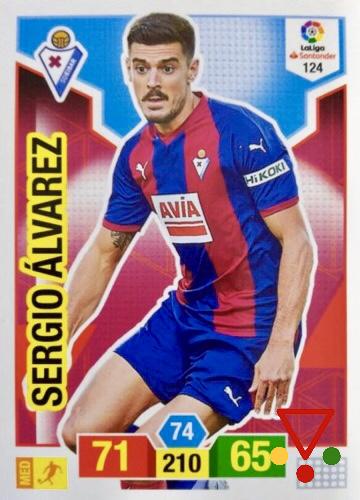 124 Sergio Álvarez de la colección Adrenalyn XL Liga Santander 2018-19 en ACABARAMOS.COM