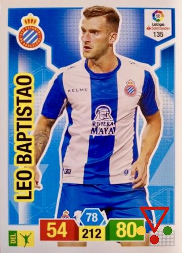 135 Leo Baptistao de la colección Adrenalyn XL Liga Santander 2018-19 en ACABARAMOS.COM