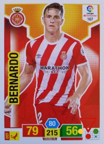 167 Bernardo de la colección Adrenalyn XL Liga Santander 2018-19 en ACABARAMOS.COM