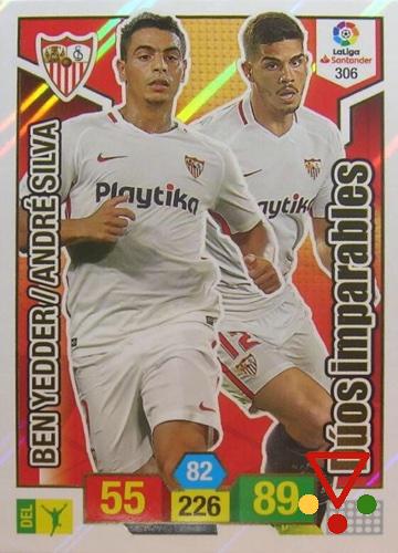 306 DUO Ben Yedder/André Silva de la colección Adrenalyn XL Liga Santander 2018-19 en ACABARAMOS.COM