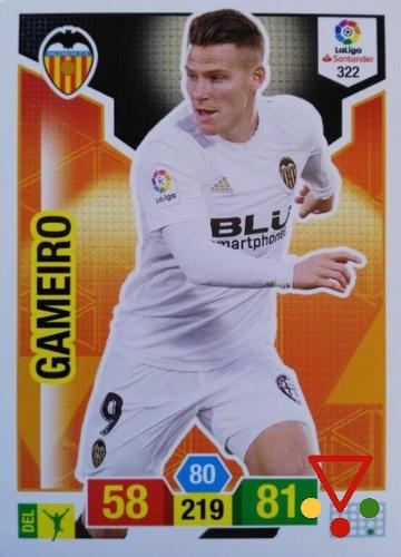 322 Gameiro de la colección Adrenalyn XL Liga Santander 2018-19 en ACABARAMOS.COM
