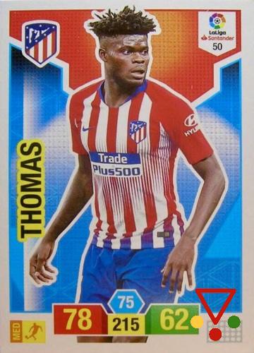 50 Thomas de la colección Adrenalyn XL Liga Santander 2018-19 en ACABARAMOS.COM