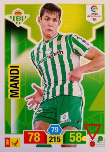 76 Mandi de la colección Adrenalyn XL Liga Santander 2018-19 en ACABARAMOS.COM
