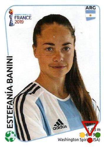 308 Estefania Banini de la colección FIFA Womens World Cup France 2019 en ACABARAMOS.COM