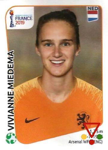 400 Vivianne Miedema de la colección FIFA Womens World Cup France 2019 en ACABARAMOS.COM