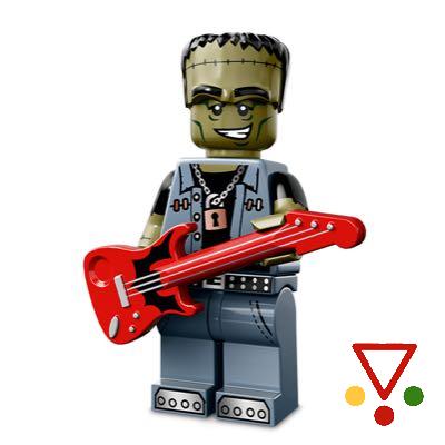 12 Roquero Monstruoso de la colección Minifiguras LEGO Serie 14: Monstruos (71010) en ACABARAMOS.COM