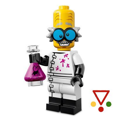 3 Científico Loco de la colección Minifiguras LEGO Serie 14: Monstruos (71010) en ACABARAMOS.COM