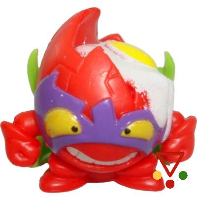 257 Mad Fryegg Rojo de la colección SuperZings Serie 4 en ACABARAMOS.COM