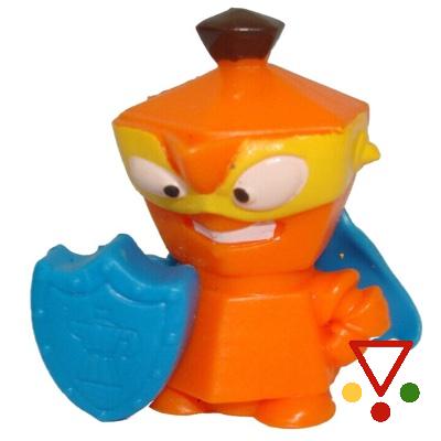295 Sir Kofeelot Naranja de la colección SuperZings Serie 4 en ACABARAMOS.COM