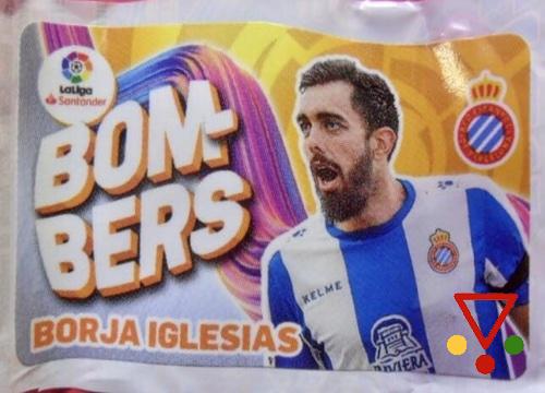 48 Borja Iglesias de la colección CHICLE LIGA 2019-20 en ACABARAMOS.COM