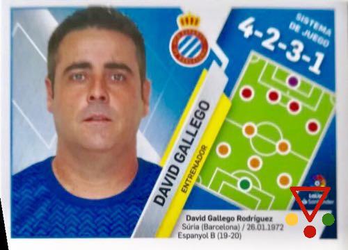 ENT16 Ent ESP - David Gallego de la colección LIGA ESTE 2019-20 en ACABARAMOS.COM