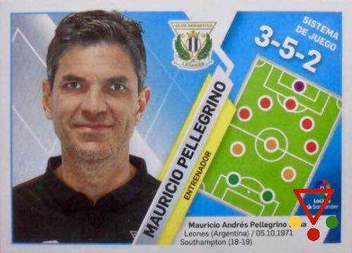 ENT22 Ent LEG - Mauricio Pellegrino de la colección LIGA ESTE 2019-20 en ACABARAMOS.COM