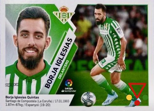 UF53 Borja Iglesias de la colección LIGA ESTE 2019-20 en ACABARAMOS.COM