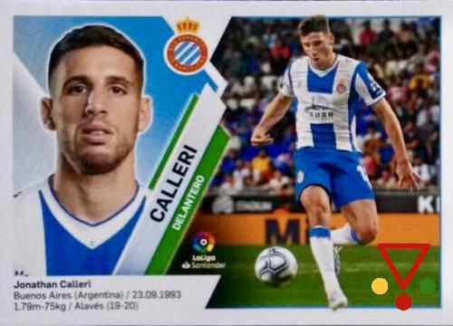UF62 Calleri de la colección LIGA ESTE 2019-20 en ACABARAMOS.COM