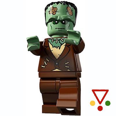 7 Frankenstein de la colección Minifiguras LEGO Serie 4 (8804) en ACABARAMOS.COM