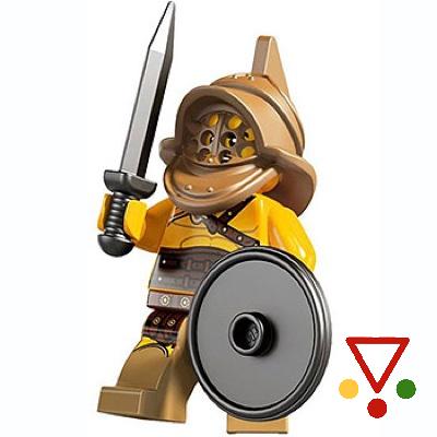 2 Gladiador de la colección Minifiguras LEGO Serie 5 (8805) en ACABARAMOS.COM