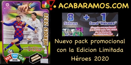 La colección Adrenalyn XL Liga Santander 2019-20 en ACABARAMOS.COM